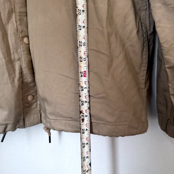 PATAGONIA Mens Khaki Snap Lightweight All-Wear Hemp Coaches Jacket Medium - Picture 10 of 13